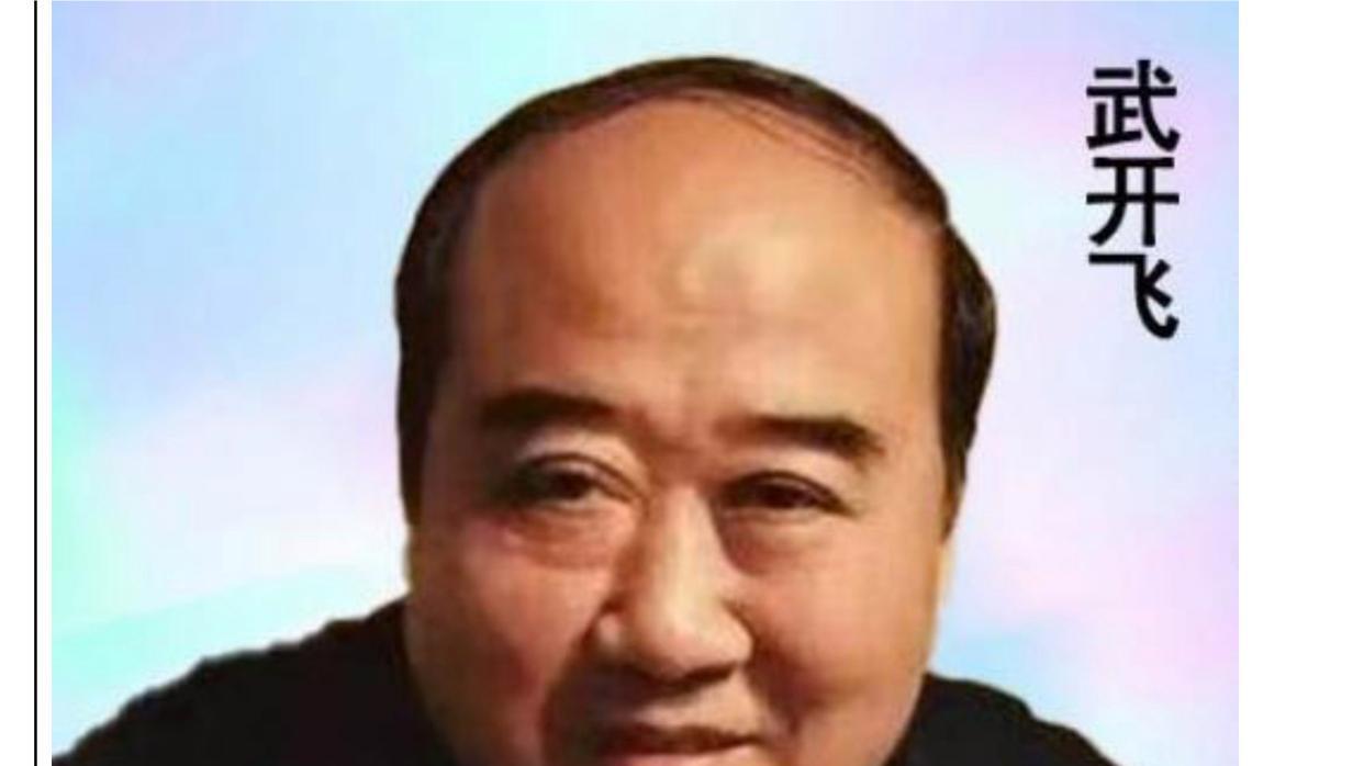 国际艺术传承名家武开飞北京北站三面屏展播