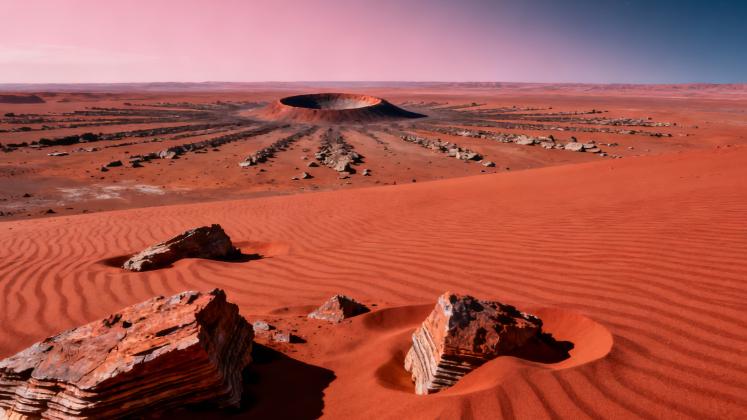 微小火星对地球气候的巨大影响：研究红色行星的吸引力如何塑造冰河时代