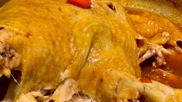 名字唬人做法简单！湖南陈皮神仙鸡，鸡肉鲜到吮指