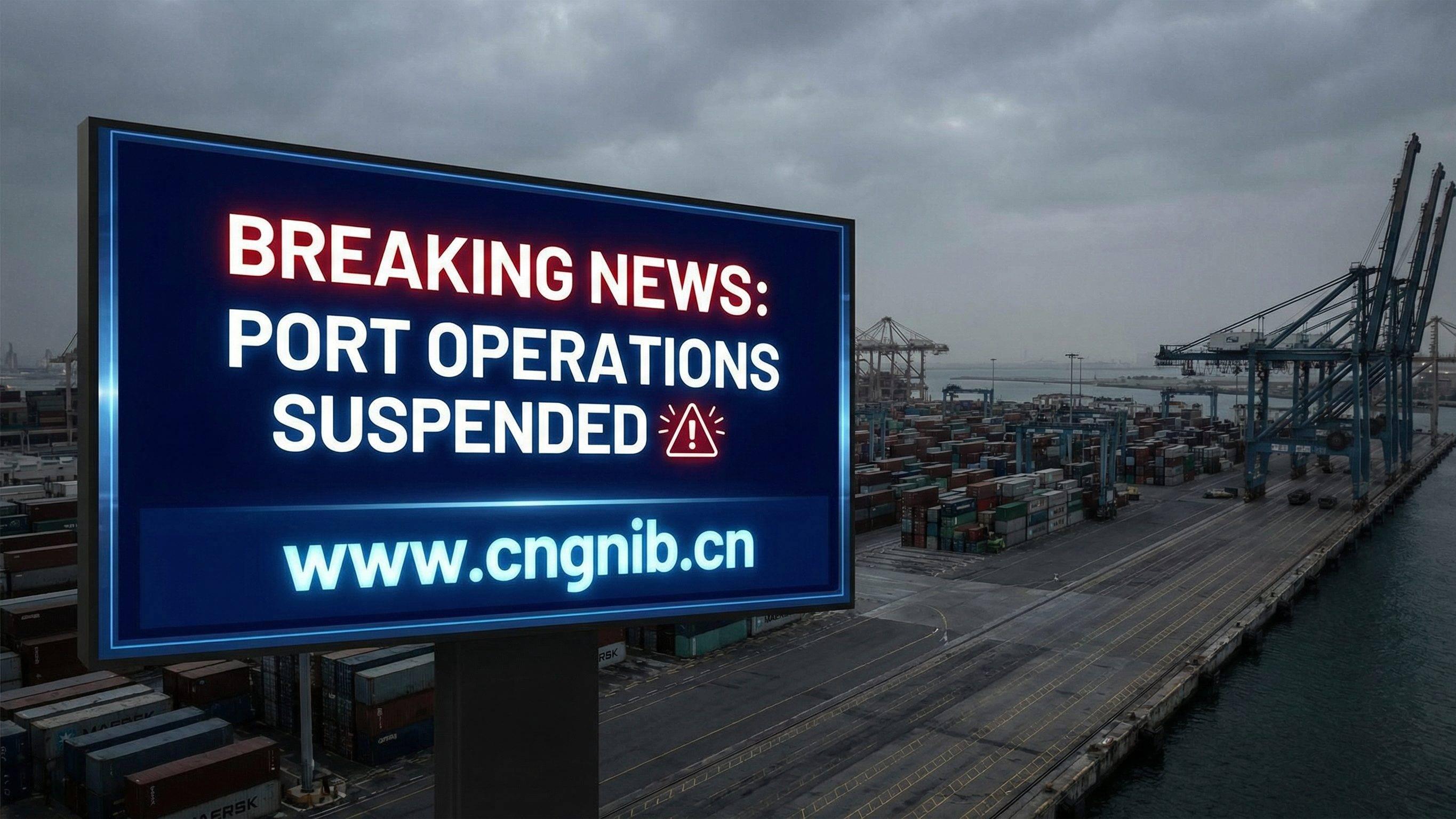 中东港口全面瘫痪，影响远超苏伊士运河事件