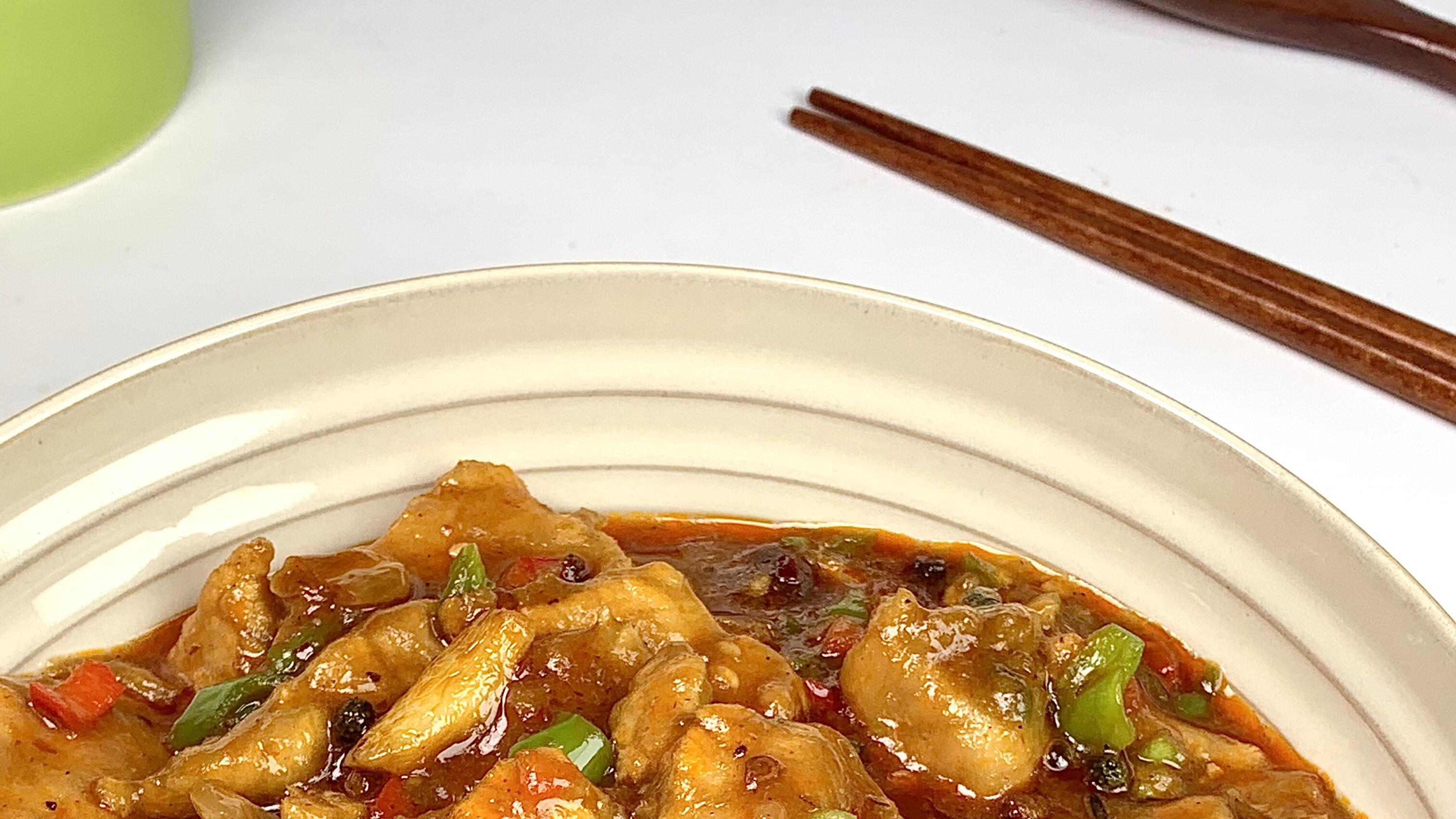 双椒滑肉，麻辣过瘾专治没胃口