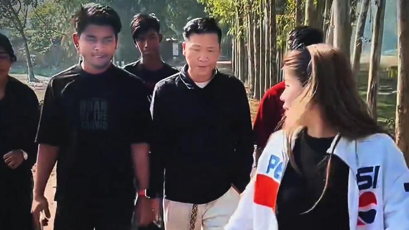 女网红到孟加拉村子拍视频，被保镖小舅子盯上险些变压寨夫人