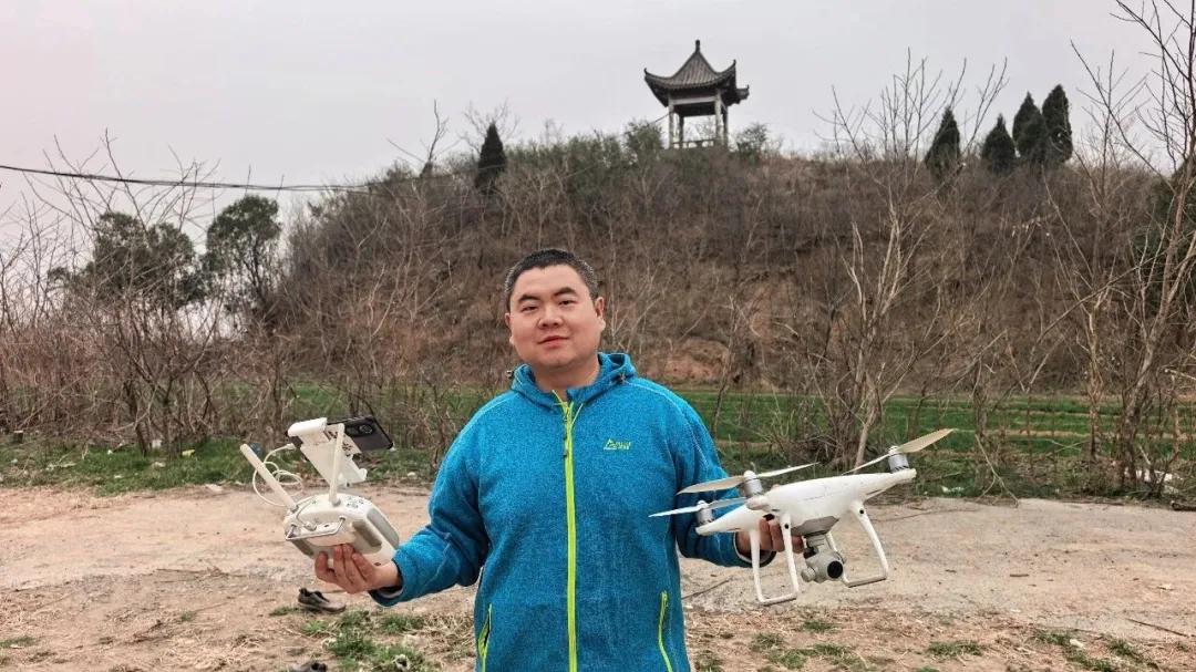 洛阳北邙山：航拍盘龙冢（北魏文昭皇后终宁陵）