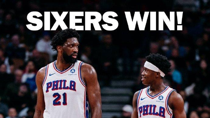 上一场一分惜败，今天最多领先33分！马克西33分，恩比德27分8板