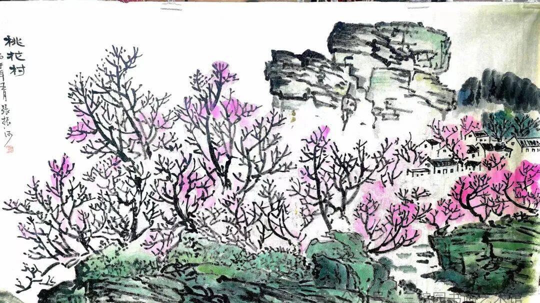 张振河老师庆七一《壮志凌云》书画展在安阳书画艺术馆启幕