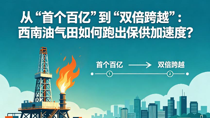 从“首个百亿”到“双倍跨越”：西南油气田如何跑出保供加速度？