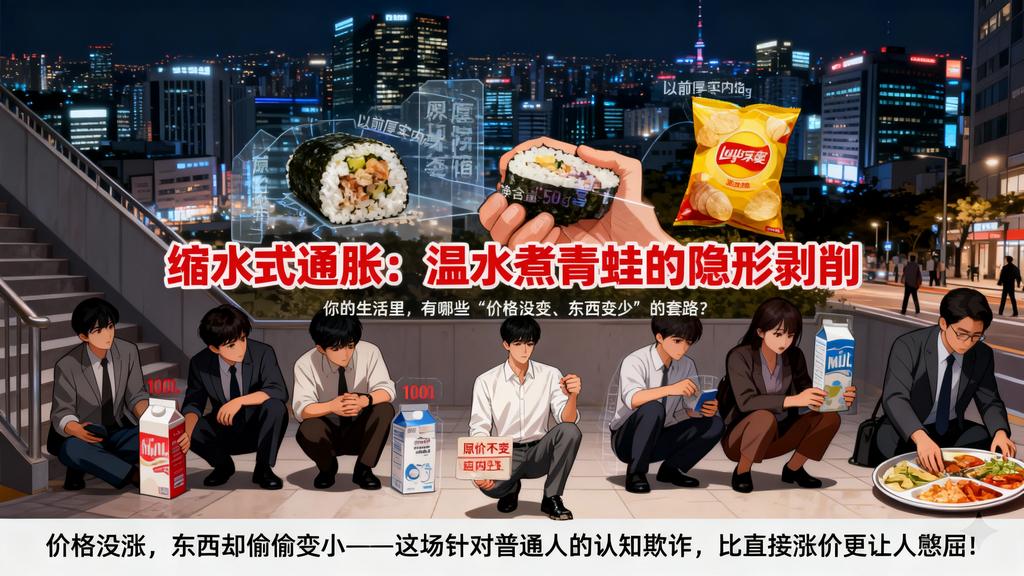 饭团越吃越饿，韩国人正在经历无声的生活降级