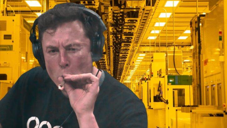 马斯克放话：特斯拉要建2纳米芯片厂，还打算在里头抽雪茄