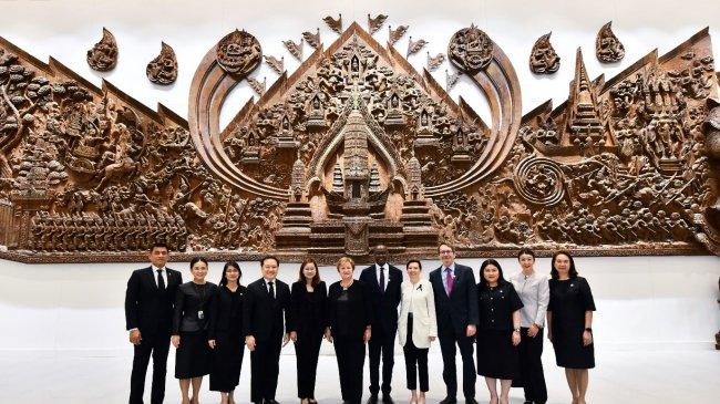 泰国诗丽吉王后国家会议中心迎接IMF总裁 共赴2026年IMF — 世界银行集团年会筹备工作