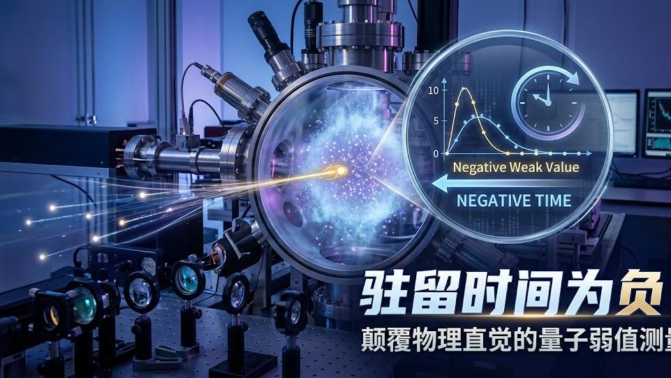 时光倒流的幻觉？PRL重磅：光子在原子中停留的时间竟然是负数