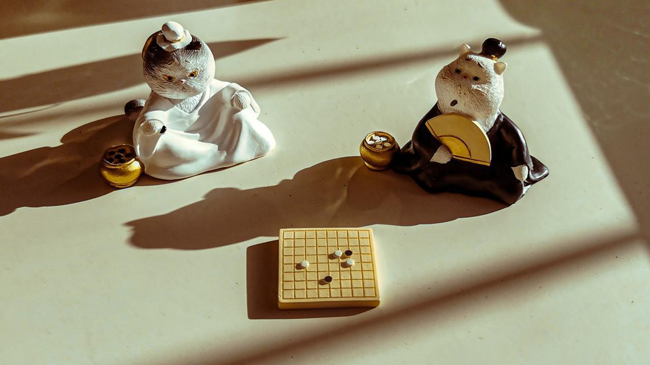 灯映棋盘，岁暖元宵｜黑白世界里的团圆雅趣