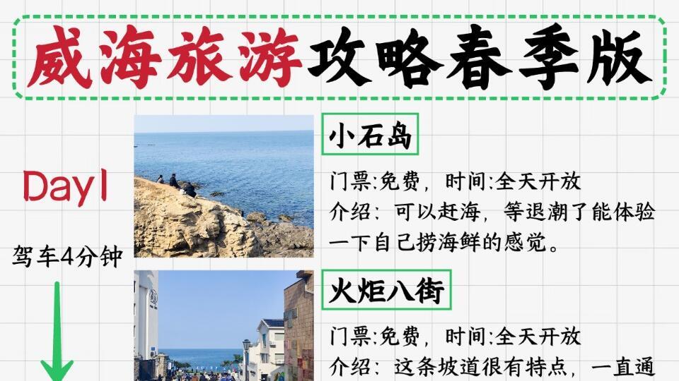 威海旅游攻略，春季版