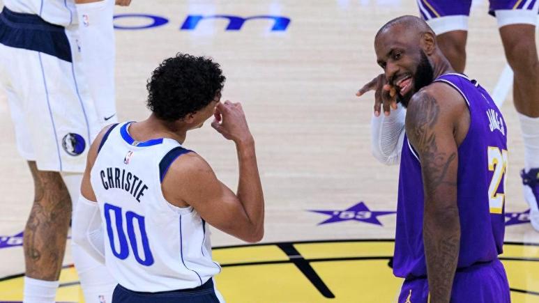 湖人124: 104胜独行侠，詹姆斯收5个好消息，詹姆斯再次砍下三双数据