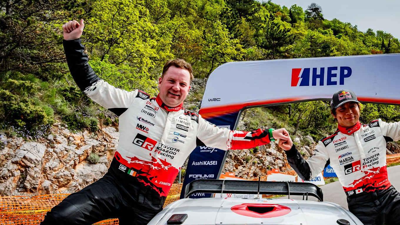 最后赛段的反转让胜田赢得克罗地亚拉力赛