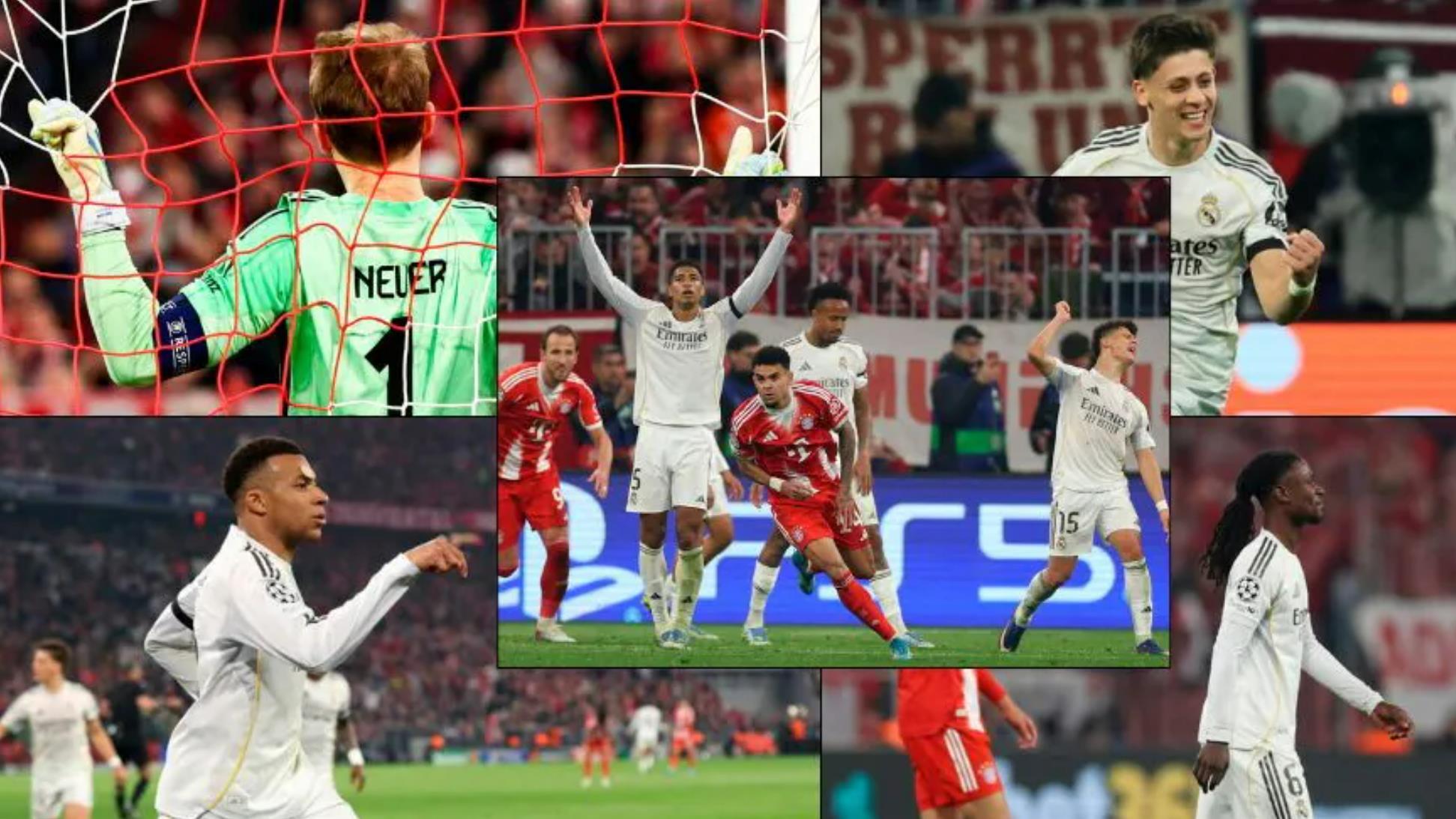 皇马4-6拜仁核心要点：皇马仅两项数据占优？阿韦洛亚或调回青训？