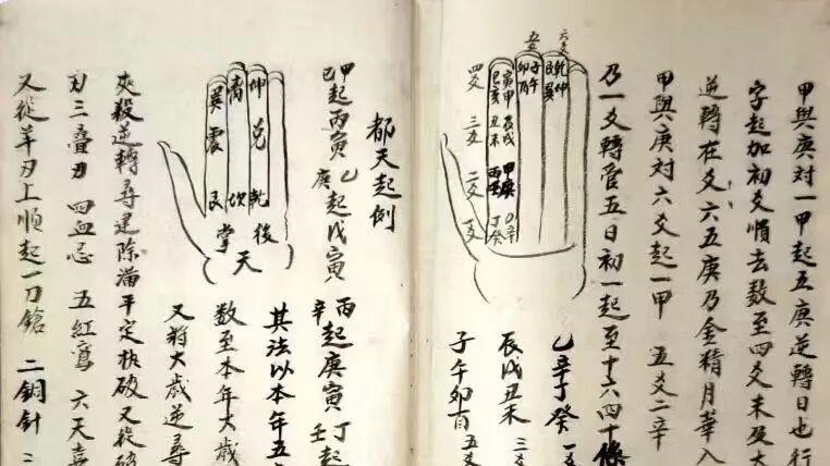 清代杨公风水择吉手抄真迹｜刀砧倒家杀 都天斗首 吊帑秘传全诀