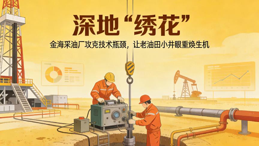 深地“绣花”：金海采油厂攻克技术瓶颈，让老油田小井眼重焕生机