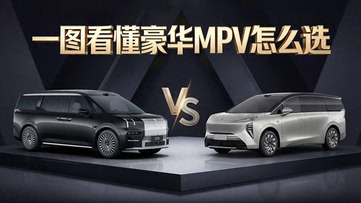 40多万MPV怎么选？看完这张图秒懂