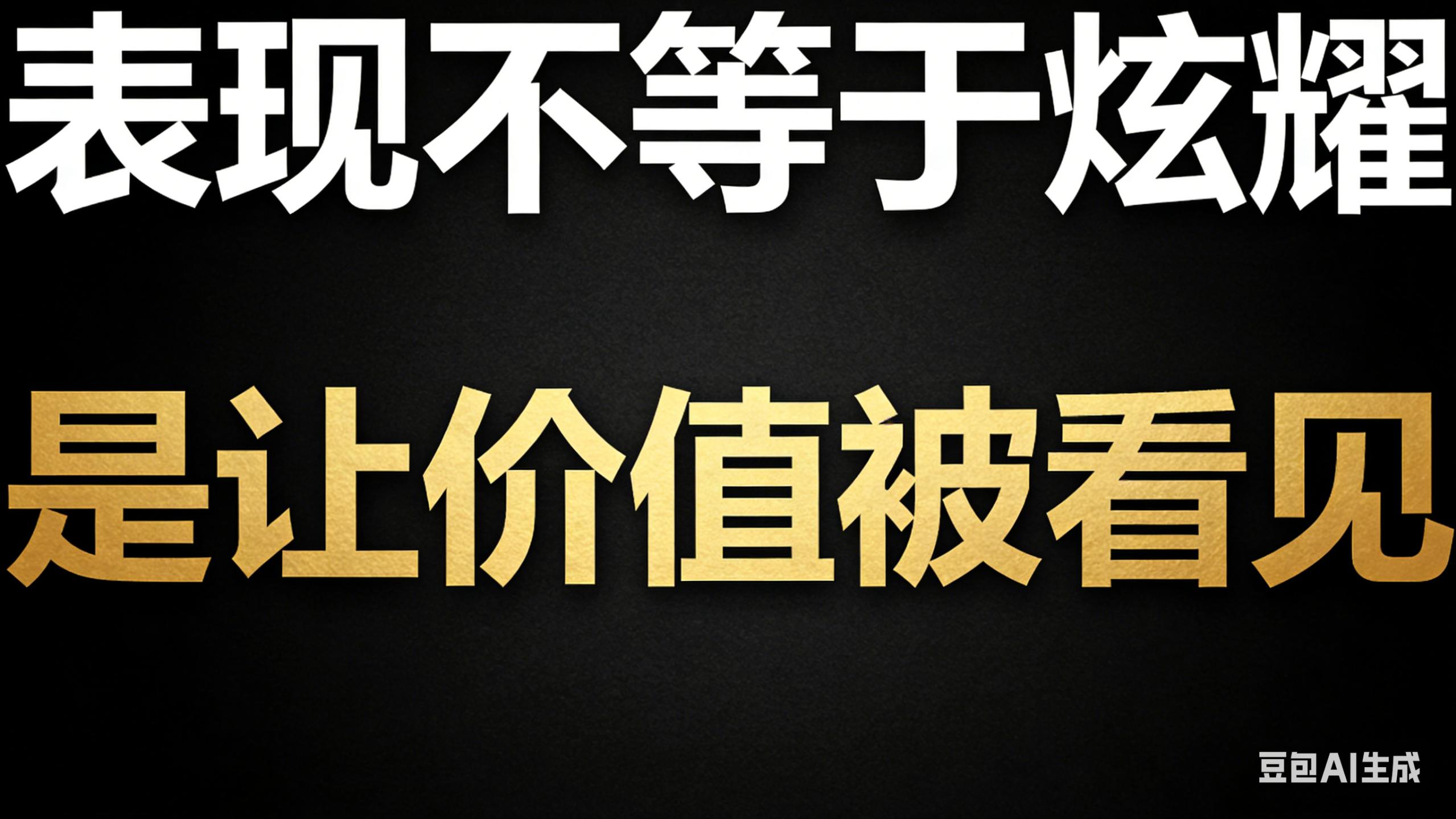 怕被说爱表现？越装越吃亏！3招教你合理展示自己