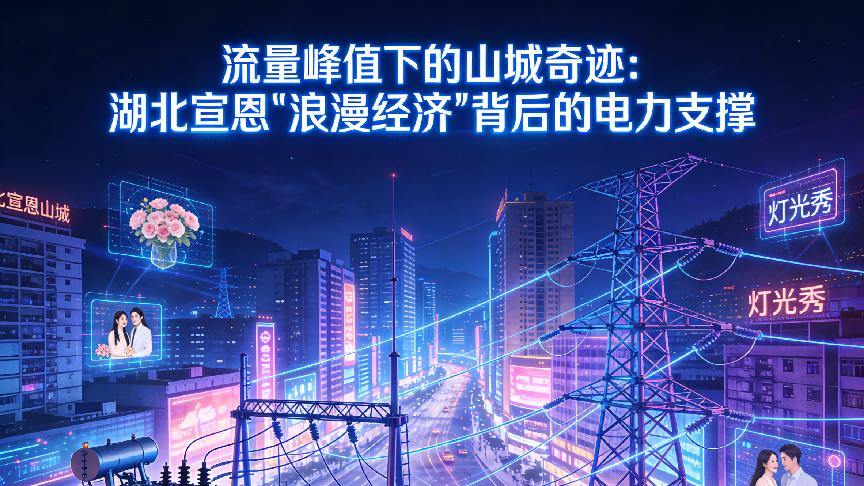 流量峰值下的山城奇迹：湖北宣恩“浪漫经济”背后的电力支撑