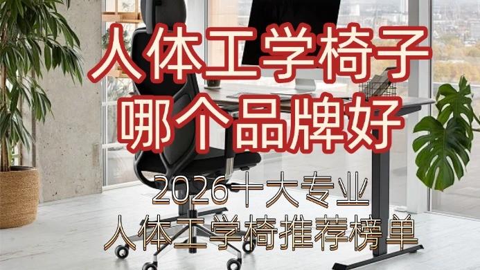 人体工学电脑椅子哪个品牌好？十大专业人体工学电脑椅推荐榜单