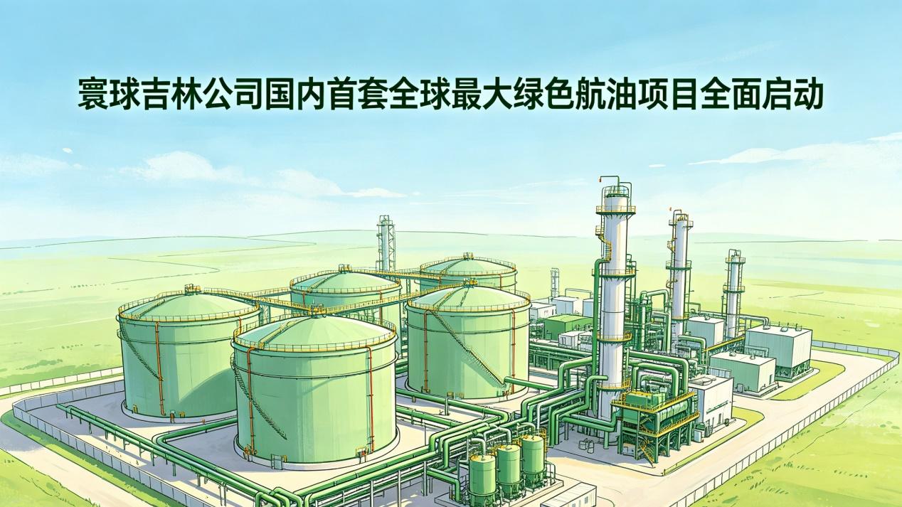减排不再是空谈，中国建成的全球最大绿色航空燃料基地投产