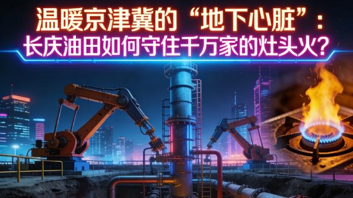 温暖京津冀的“地下心脏”：长庆油田如何守住千万家的灶头火？