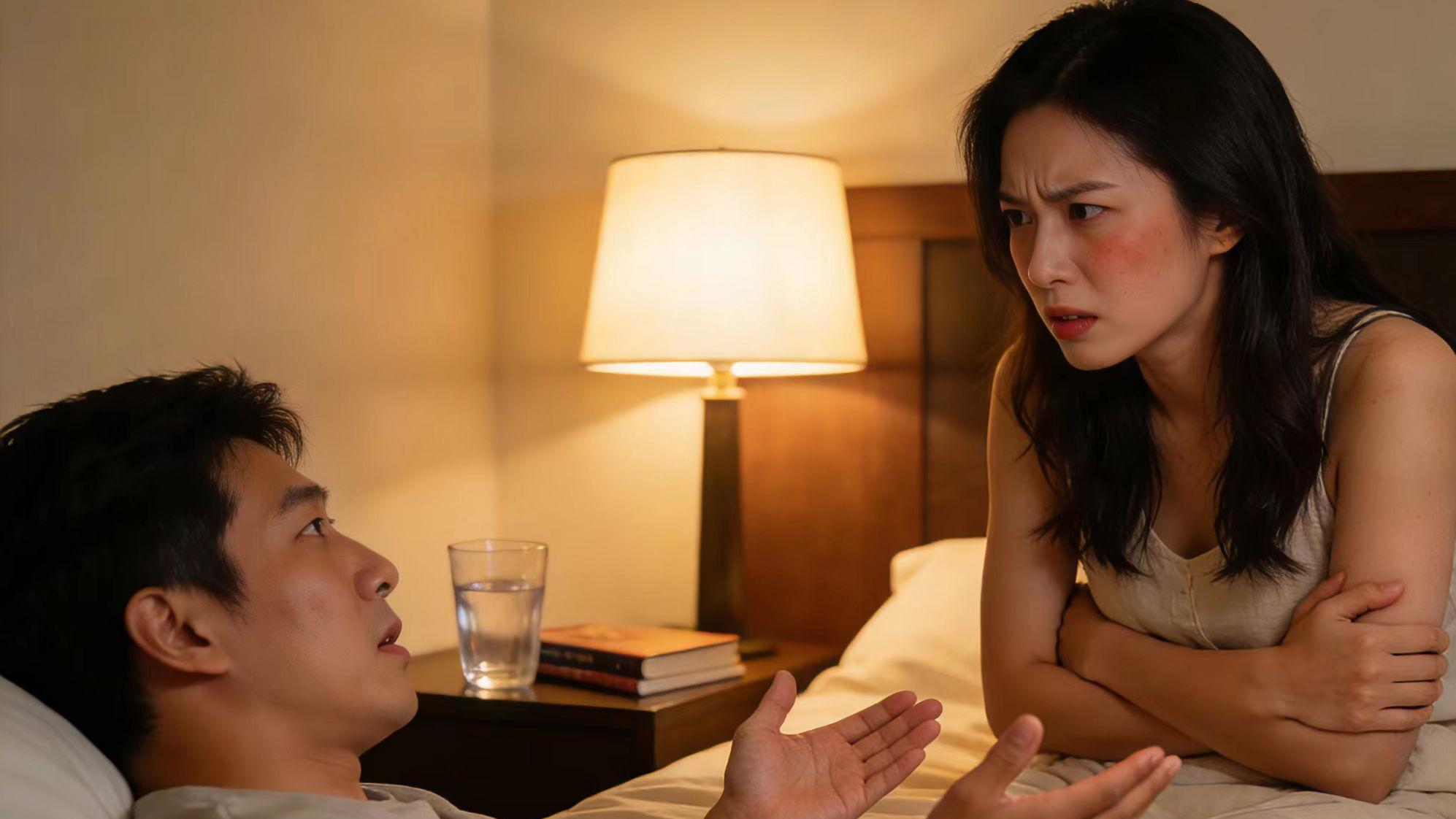 老婆因为我之前有女朋友生气