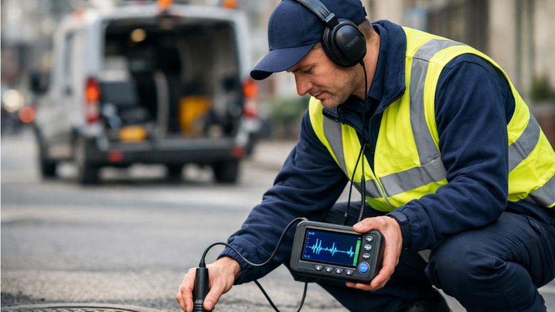 智慧水务背景下听漏仪的深度应用与康高特技术优势解析