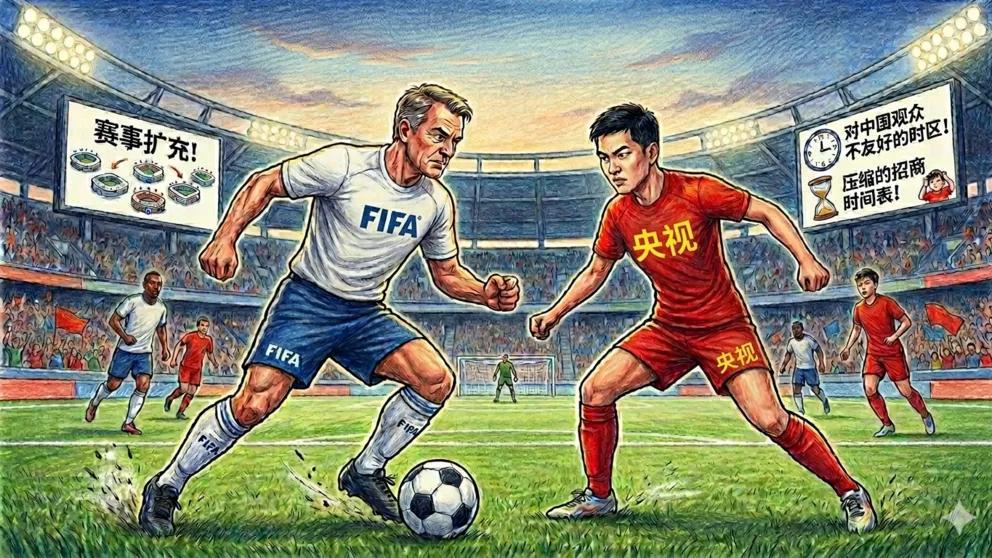 国际足联发言人证实，央视世界杯签约金额创新高，并非六千万美金