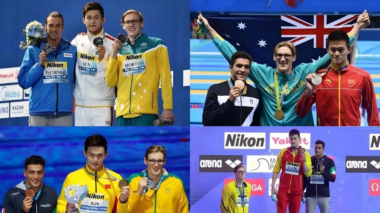 惊讶！曾拒绝和孙杨同台领奖的霍顿，澳洲游泳奥运冠军，参加真人秀被吓到尿失禁