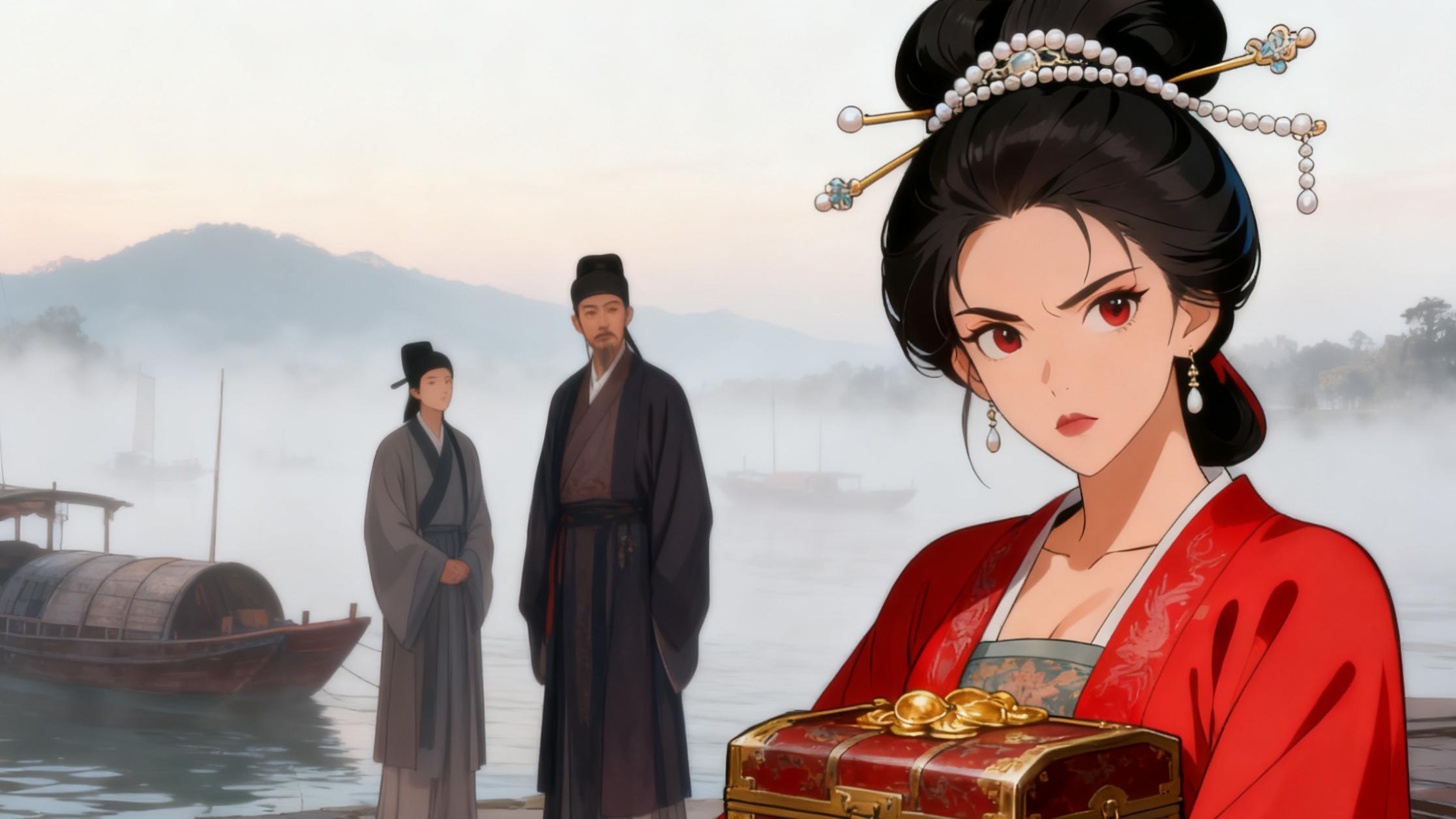 杜十娘怒沉百宝箱：风尘女子的刚烈与控诉