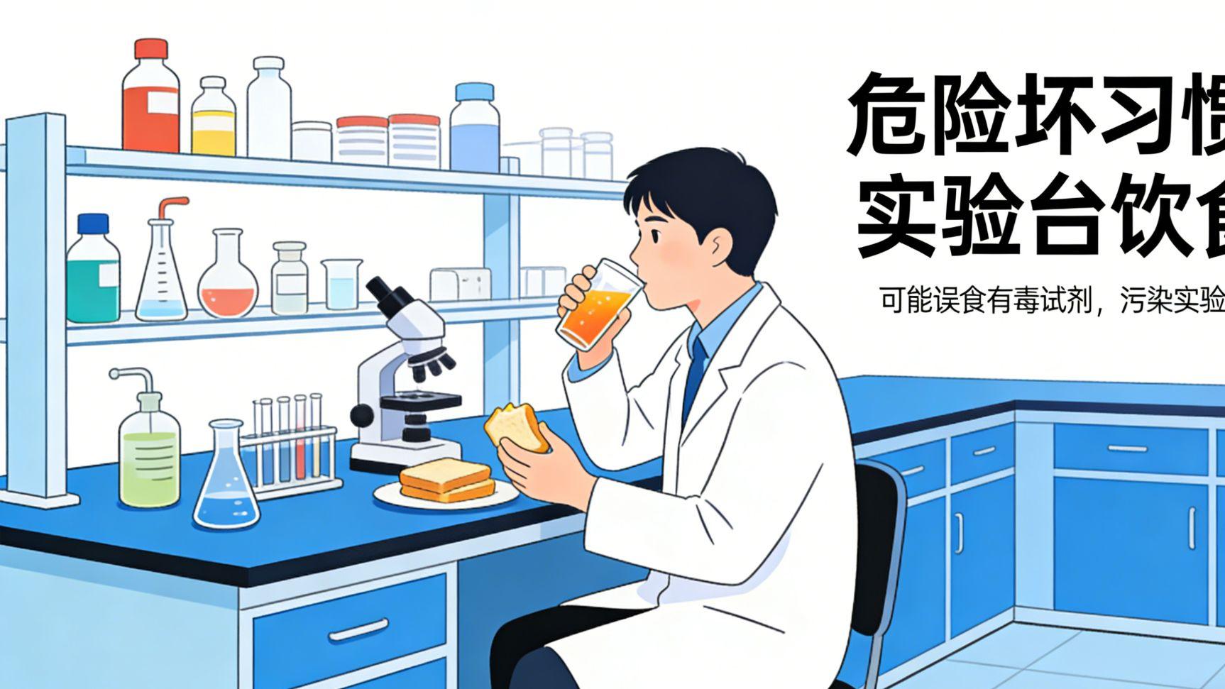 实验室十大危险坏习惯，你可能每天都在犯！