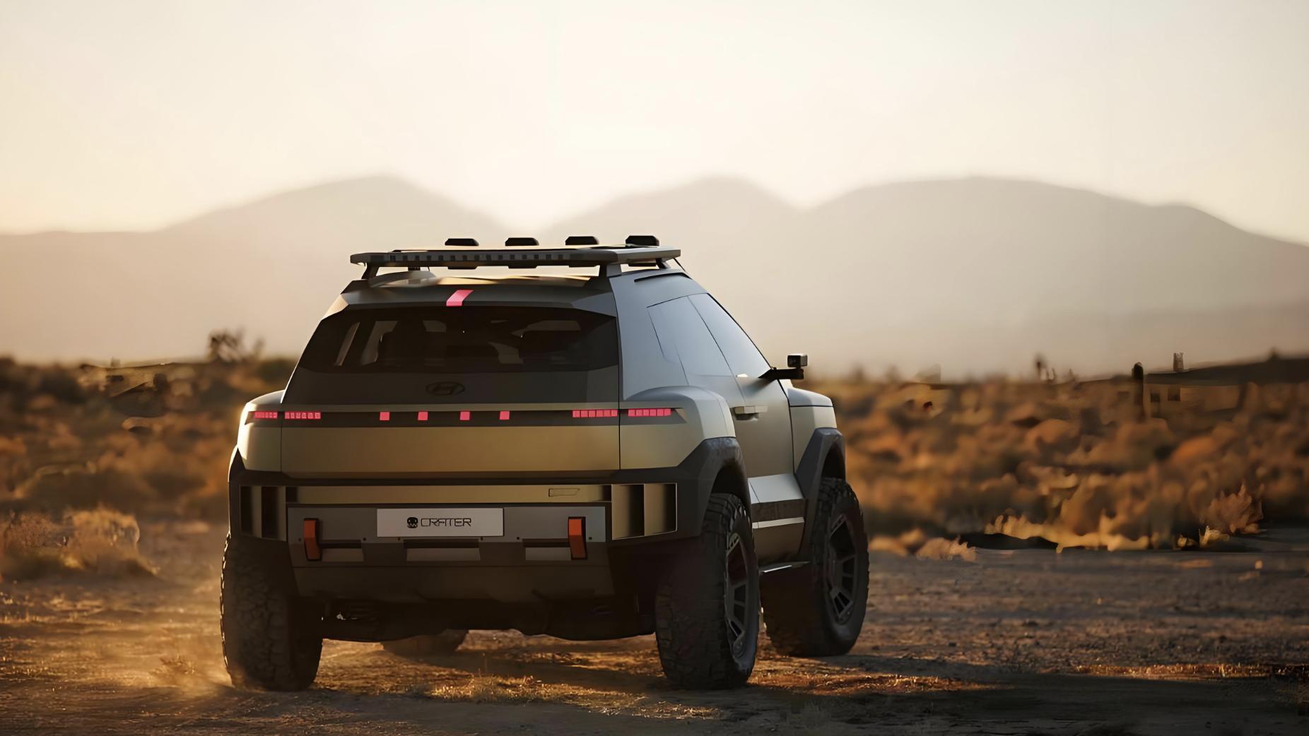 另类的韩系越野车，复古方盒子车身，标配越野专用胎，内饰更科幻