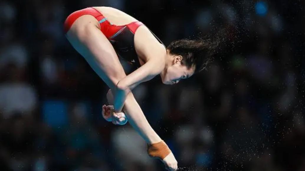 全红婵透露变胖原因，奥运会后来例假，一天一顿饭喝水都变胖