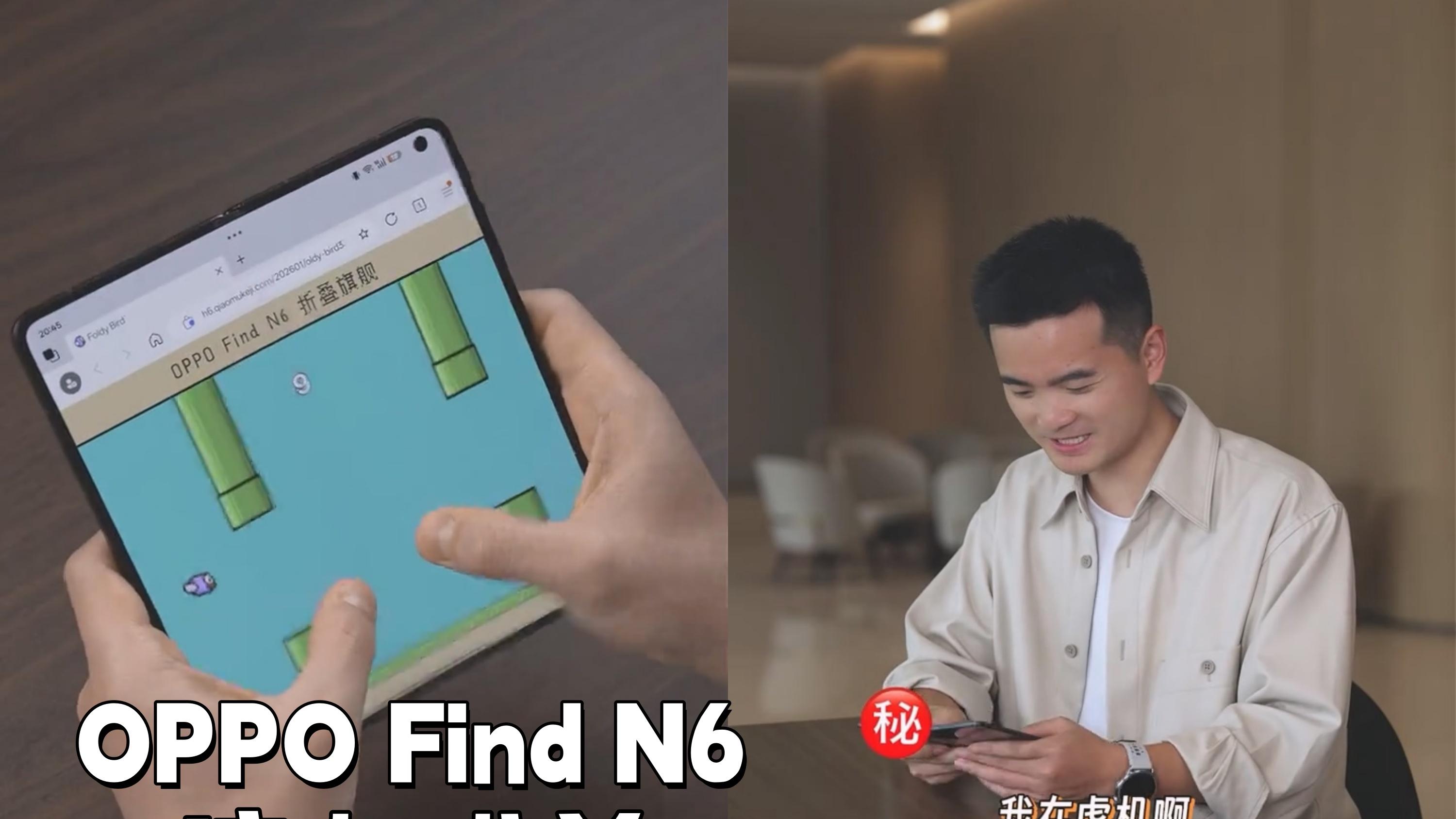 OPPO Find N6这么难杀？老外虐机都看不到折痕
