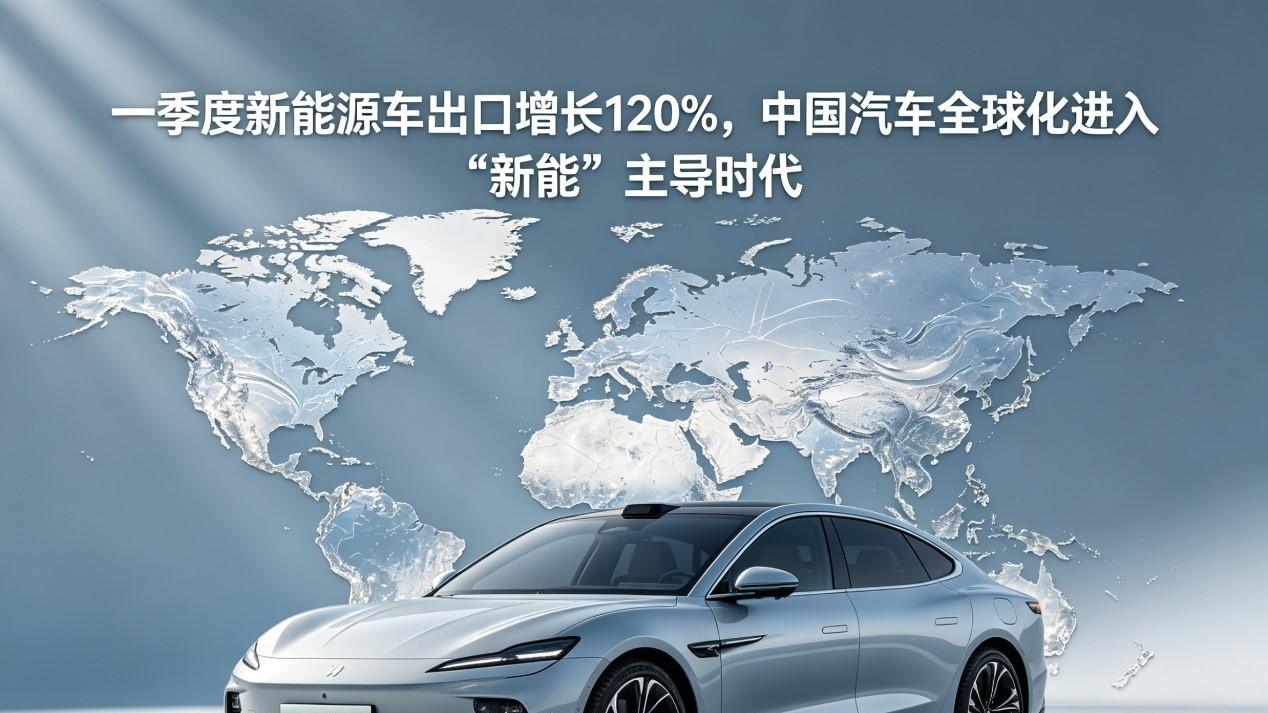 一季度新能源车出口增长120%，中国汽车全球化进入“新能”时代