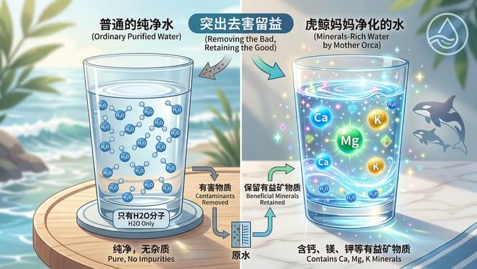 别让饮水隐患威胁健康！虎鲸妈妈净水机，守护全家每一杯安心水