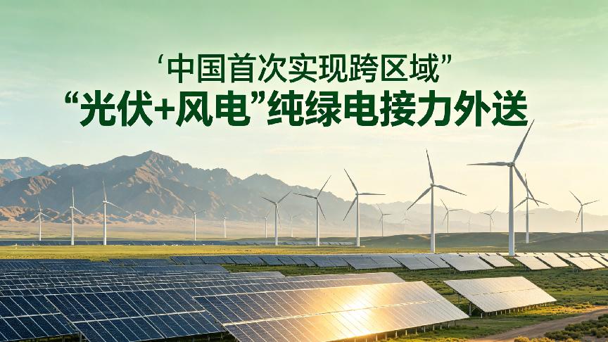 光伏+风电的“接力赛”：中国绿电首次跨省“组团”进京