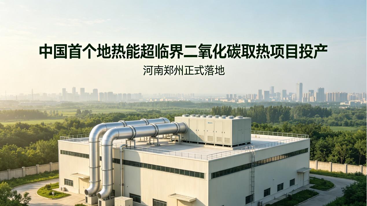 效率飙升20%！我国首个二氧化碳地热项正式投产
