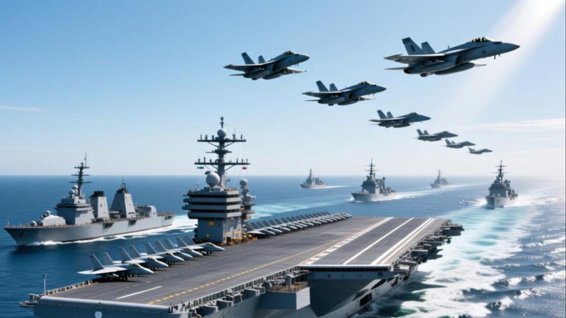 伊朗六路反击对抗川普，大批美舰集结中东，美以暧昧博弈谁是赢家？