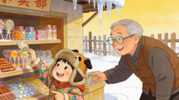 东北小孩买东西名场面 看完笑到直不起腰