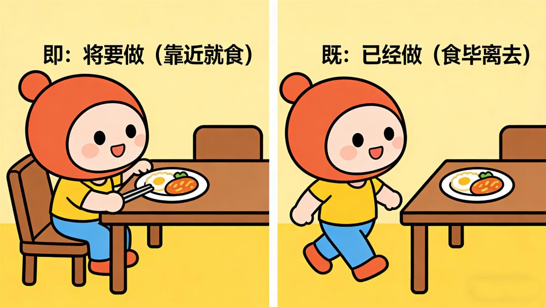 一篇文章分清楚“即”与“既”丨文兴书舍