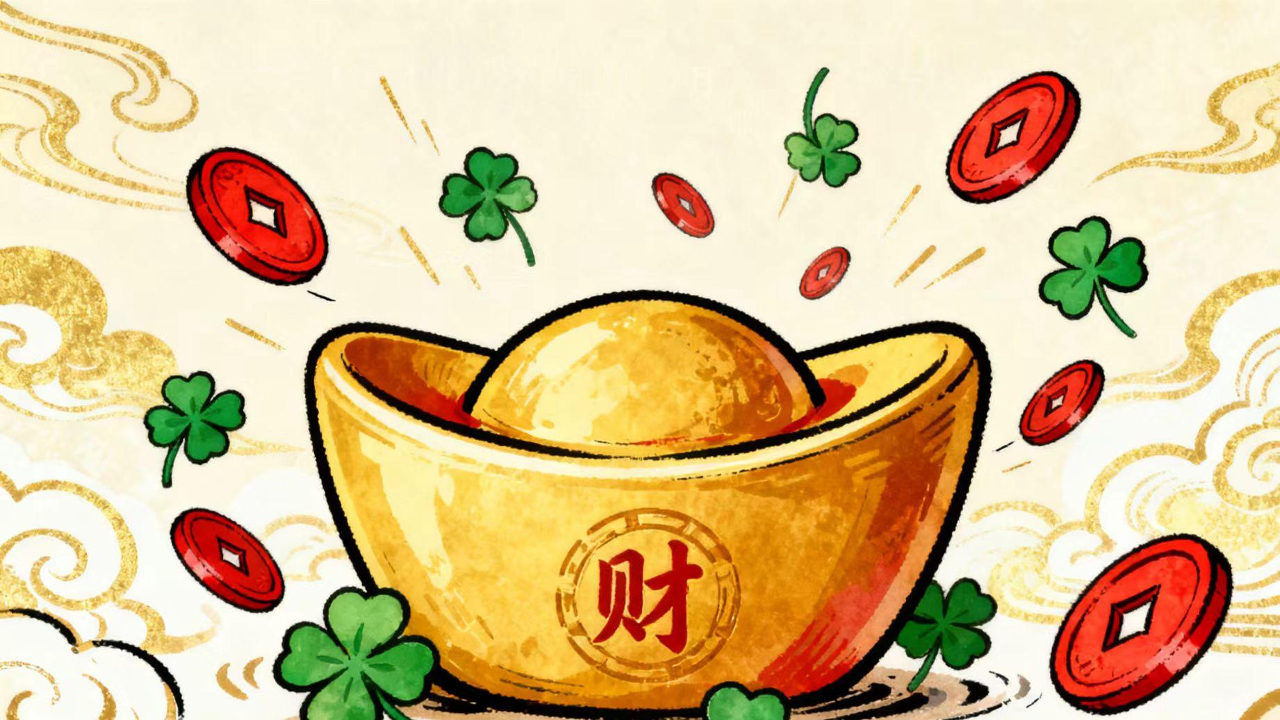 炸了！1月下半月财神精准投喂这4生肖，细水长流的财气挡都挡不住