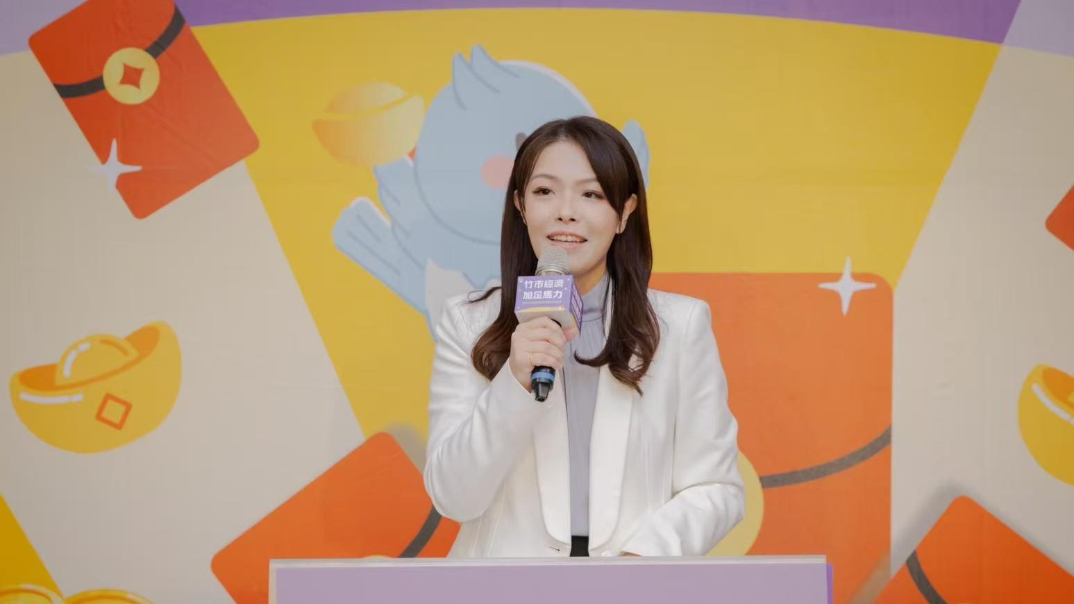 WBC开打！新竹后站夜市大银幕直播，高虹安邀民众力挺“中华队”