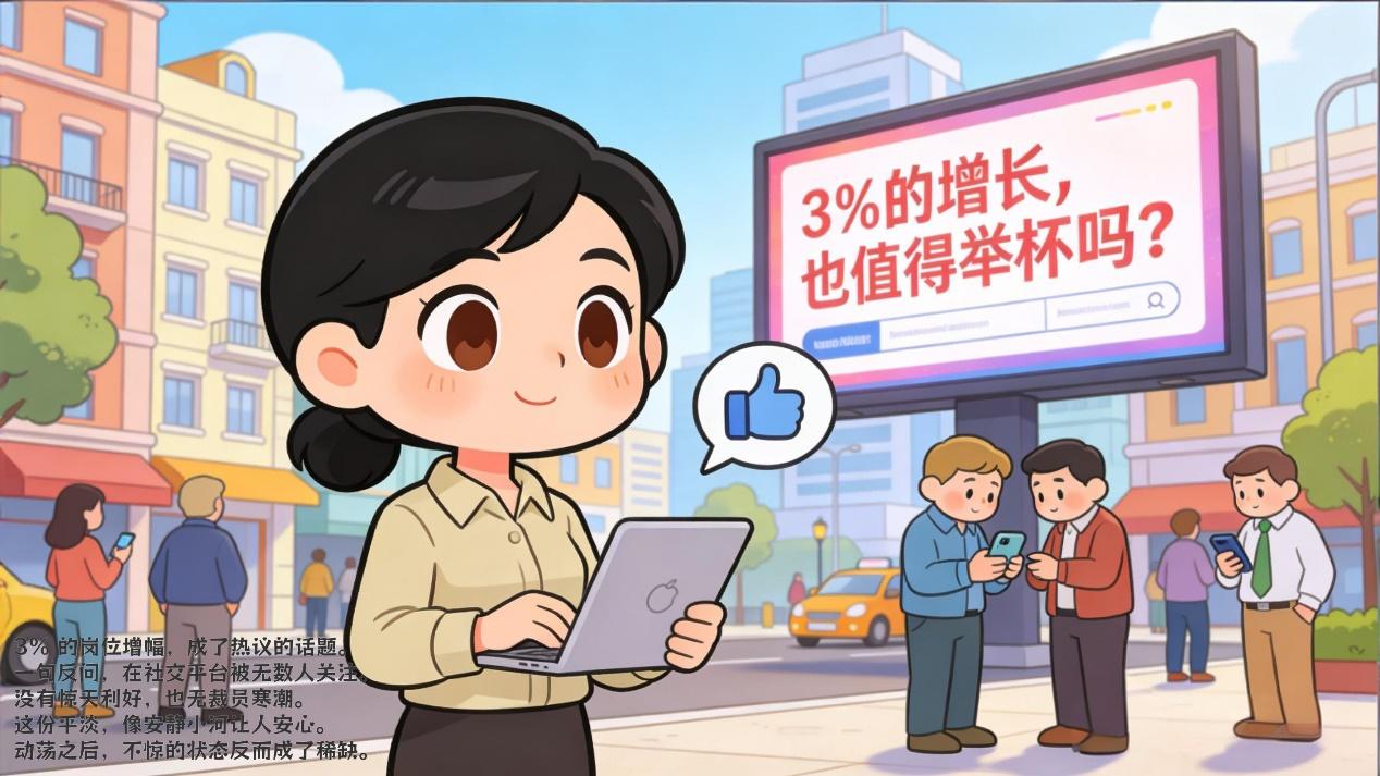 没有热搜、没有补贴、没有风口，印度3%招聘增长凭什么真实发生？