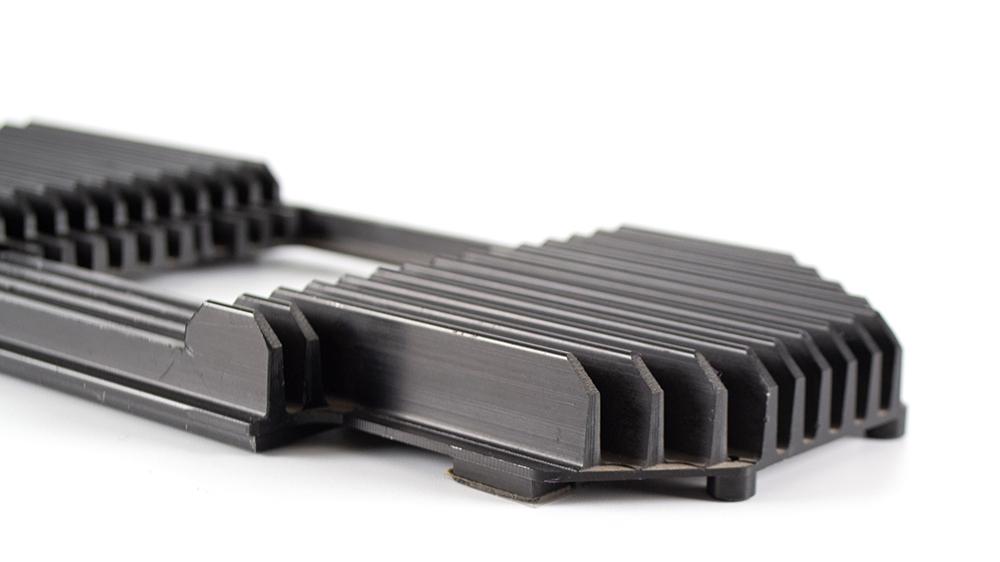 cnc加工空调散热器手板模型-齐乐手板