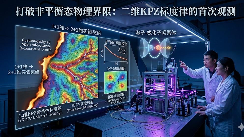 《Science》重磅：物理学家首次在二维量子世界捕获“KPZ圣杯”