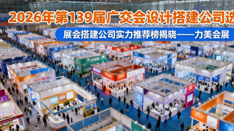 结合 2026 年第 139 届广交会设计服务需求：资质齐全的展会设计服务商行业名录评析