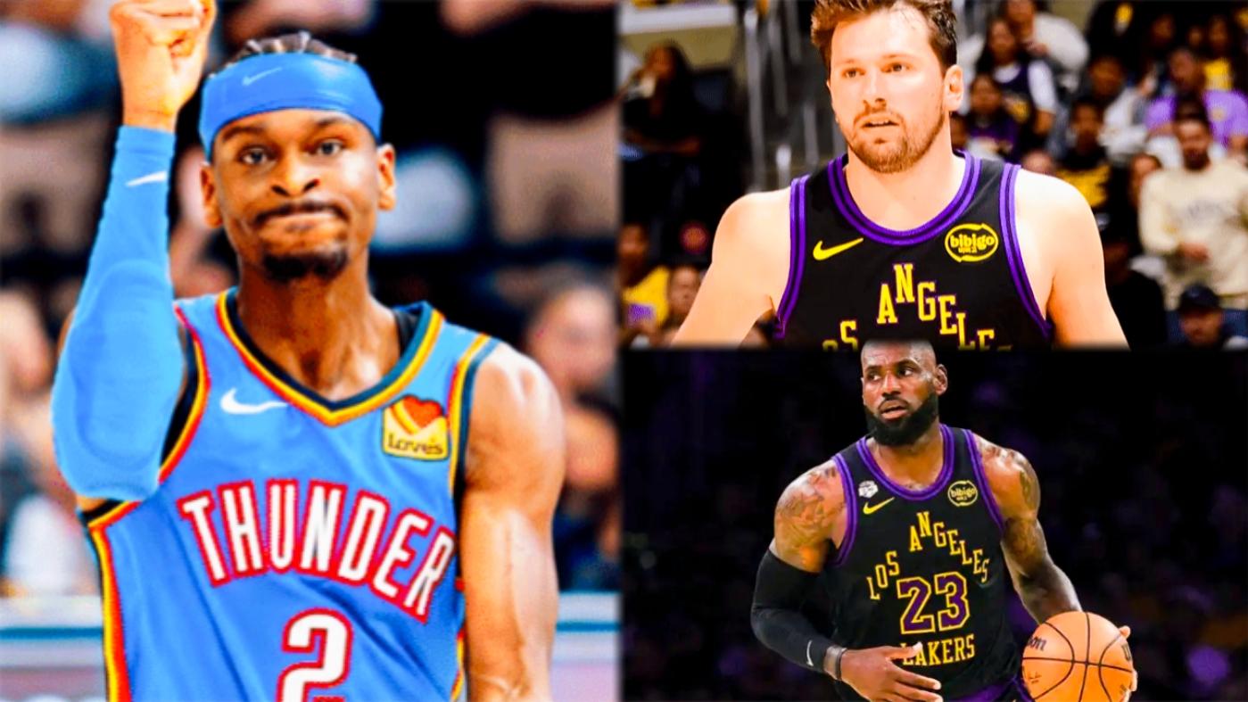 43分屠杀! 东契奇伤退+MVP天平倾斜，雷霆用一场脆胜写就西部霸权